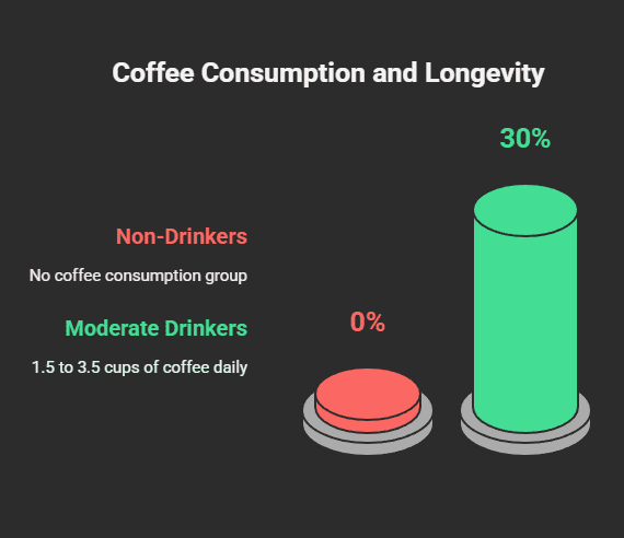 Drinking Coffee Keeps You Alive Longer