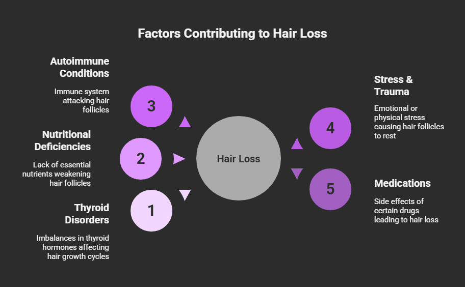 When to See a Doctor About Hair Loss: Recognizing Signs of Alopecia 1 Factors Contributing to Hair Loss