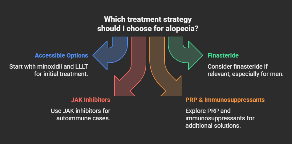 Treatment strategy-alopecia