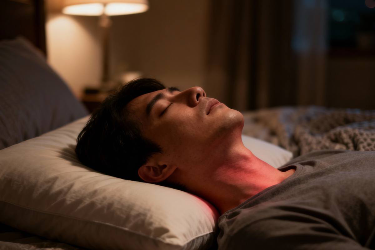 Low Pillow Height Linked to Throat Reflux